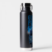 Bouteille D'eau Black Lightning - Donnez De L'Espoir Aux Gens (Avant)