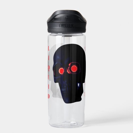 BOUTEILLE D'EAU BLACK SKULL (Arrière)