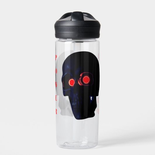 BOUTEILLE D'EAU BLACK SKULL (Extérieur)