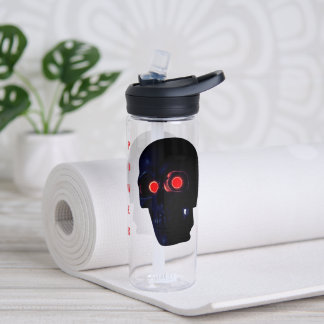 BOUTEILLE D'EAU BLACK SKULL