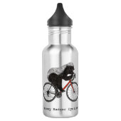 Bouteille D'eau Blaireau à vélo (Gauche)