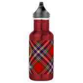 Bouteille D'eau Blason du clan MacFarlane sur tartan (Droite)