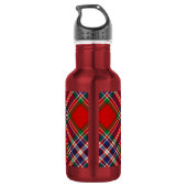Bouteille D'eau Blason du clan MacFarlane sur tartan (Dos)
