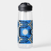 Bouteille D'eau Bleu atomique (Avant)