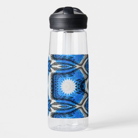 Bouteille D'eau Bleu atomique (Avant)