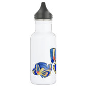 Bouteille D'eau Bleu Cartoon Papillon Poisson (Gauche)