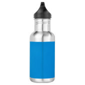Bouteille D'eau Bleu clair avec texture granuleuse (Droite)