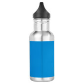 Bouteille D'eau Bleu clair avec texture granuleuse (Gauche)