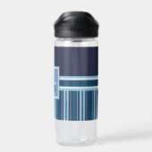 Bouteille D'eau Bleu de la Marine (Arrière)