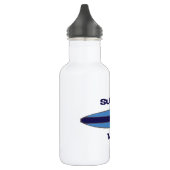 Bouteille D'eau Bleu de maman de surfer (Gauche)