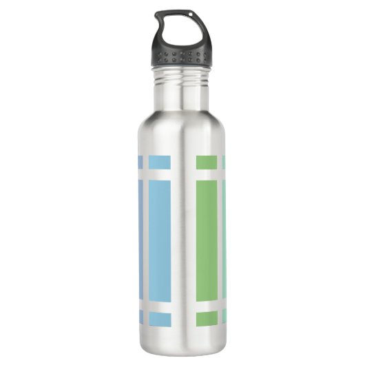 Bouteille D'eau Bleu et vert (Dos)