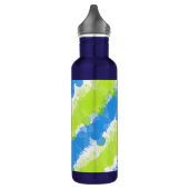 Bouteille D'eau Bleu et vert brillant (Gauche)