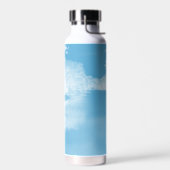 Bouteille D'eau Bleu Éthéré et Rivière Blanche d'Hiver (Gauche)