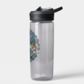 Bouteille D'eau Bleu floral (Gauche)