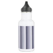 Bouteille D'eau Bleu gris rayures (Droite)