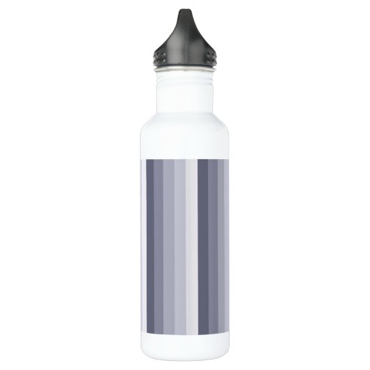 Bouteille D'eau Bleu gris rayures (Gauche)