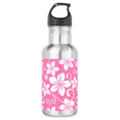 BOUTEILLE D'EAU BLEU HAWAII (ROSE) (Devant)