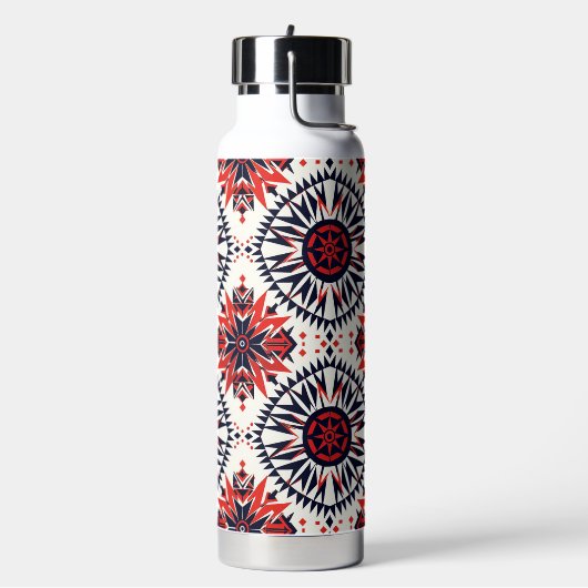 Bouteille D'eau Bleu intemporel "Cosmic Interlock" Isolé 25oz Bo (Gym)