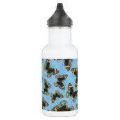Bouteille D'eau Bleu motif papillon Pansy (Droite)