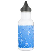 Bouteille D'eau Bleu pluie gouttes (Gauche)