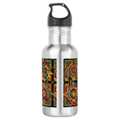 Bouteille D'eau Bleu raffiné "Aztec Dream" Acier inoxydable Eau B (Dos)