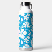 BOUTEILLE D'EAU BLEUE HULA HAÏIENNE (HIBISCUS) (Avant)