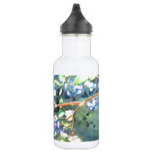 Bouteille D'eau Bleuets, fruit romantique Peinture d'aquarelle (Droite)
