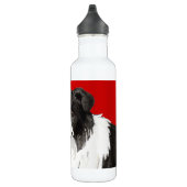 Bouteille D'eau Bloc de couleur de border collie (Droite)