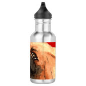 Bouteille D'eau Bloc de couleur Pekingese (Droite)