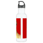 Bouteille D'eau Bloc de couleur Shar-Pei (Dos)