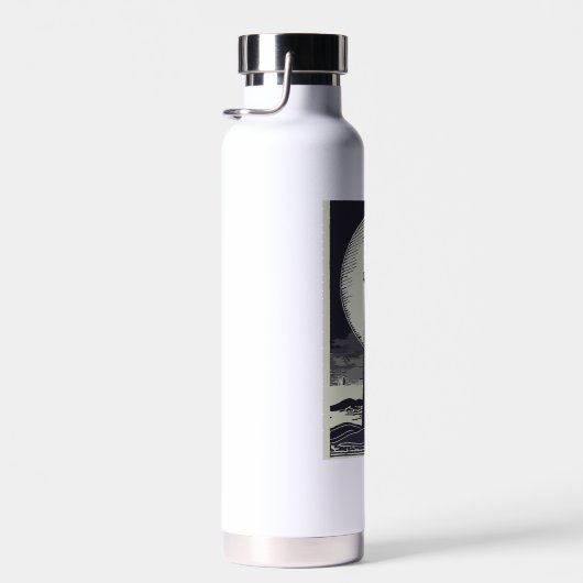 Bouteille D'eau Block Island Lighthouse Rhode Island Moon (Plage)