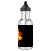 Bouteille D'eau Blooming Fire Rose (Droite)