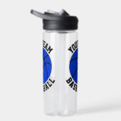 Bouteille D'eau Blue Basketball Player Personnalisé Nom et numéro  (Droite)