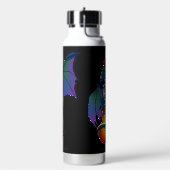 Bouteille D'eau Blue Dragon Sunburst Guitare Music (Gym)