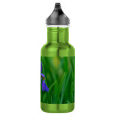 Bouteille D'eau Blue Dutch parmi les Feuilles Acier inoxydable Bot (Droite)