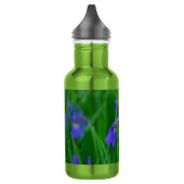Bouteille D'eau Blue Dutch parmi les Feuilles Acier inoxydable Bot (Gauche)