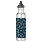 Bouteille D'eau Blue Floral Paisley Retro (Droite)