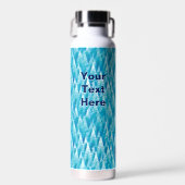 Bouteille D'eau Blue Fractal Forest Can Cooler (Avant)