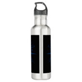 Bouteille D'eau Blue Galaxy Continuum étoile cosmique naissance bl (Dos)