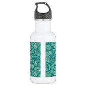 Bouteille D'eau Blue Green Paisley (Dos)