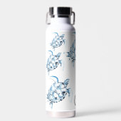 Bouteille D'eau Blue Sea Turtle Themed Reusable Water Bottles (Avant)