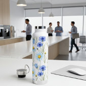 Bouteille D'eau Blue Wildflower Meadow