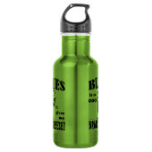 Bouteille D'eau Blues, gel du cerveau (Devant)