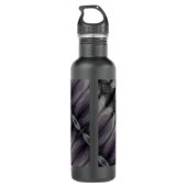 Bouteille D'eau Bluesy Ikat Fog (Dos)