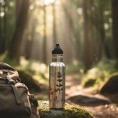 Bouteille D'eau Blush Botanical Paper Flowers"A GIFT Just For You"