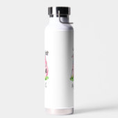 Bouteille D'eau Blush Rose Monogramme de Golf (Gauche)