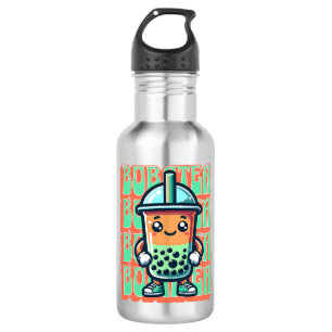 Bouteille D'eau Boba Bubble Tea Kawaii Cute Cartoon