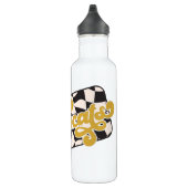 Bouteille D'eau Bobcats Checkerboard Water Bottle: Gold v2 (Droite)