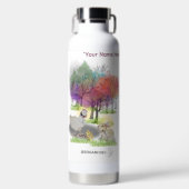 Bouteille D'eau Boganhues Pipa & Marlow Imprimé (Avant)