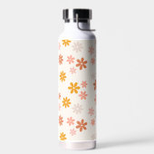 Bouteille D'eau Boho Fleurs Retro Été Floral Modèle (Gauche)